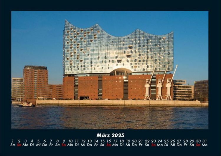 Produktbild: Hamburg 2025 Fotokalender DIN A4