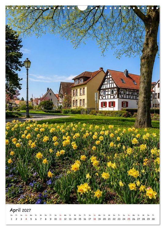 Produktbild: Eschborn - Impressionen (Wandkalender 2027 DIN A3 hoch), CALVENDO Monatskalender