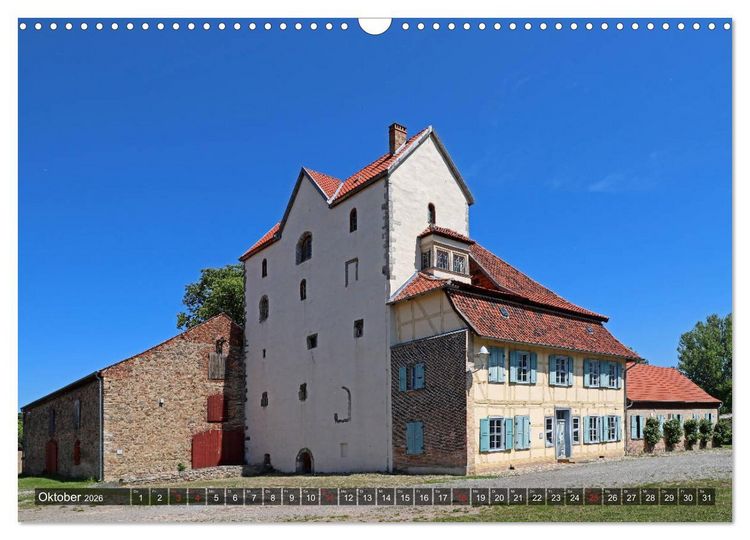 Produktbild: Stra&szlig;e der Romanik im Harz - eine Rundreise von Magdeburg in den Harz (Wandkalender 2026 DIN A3 quer), CALVENDO Monatskalender
