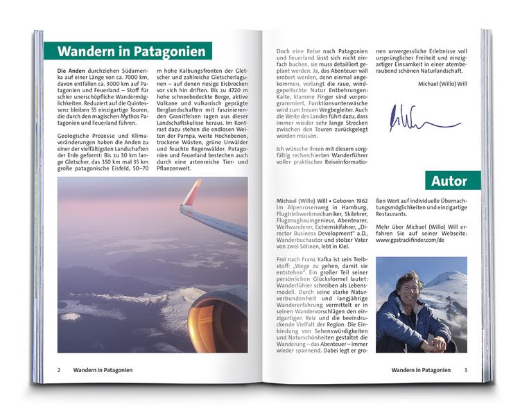 Produktbild: KOMPASS Wanderf&uuml;hrer Patagonien und Feuerland, 55 Touren mit Extra-Tourenkarte