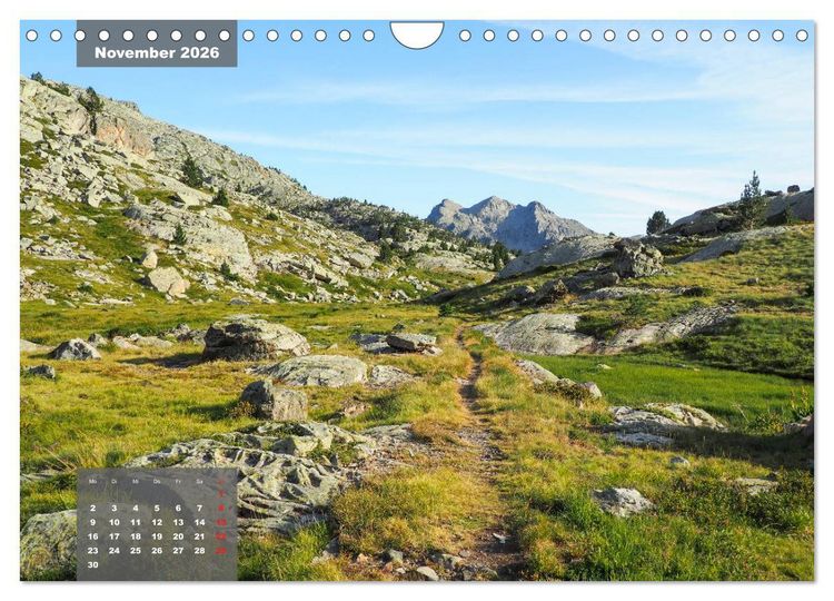 Produktbild: Die wilden Pyren&auml;en (Wandkalender 2026 DIN A4 quer), CALVENDO Monatskalender