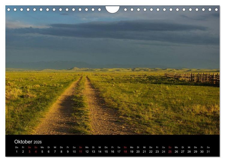 Produktbild: Montana! (Wandkalender 2026 DIN A4 quer), CALVENDO Monatskalender