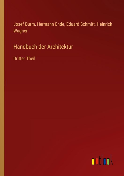 Produktbild: Handbuch der Architektur