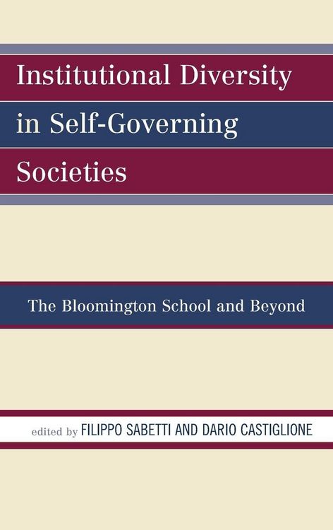 Produktbild: Institutional Diversity in Self-Governing Societies
