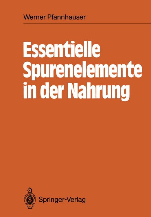 Produktbild: Essentielle Spurenelemente in der Nahrung
