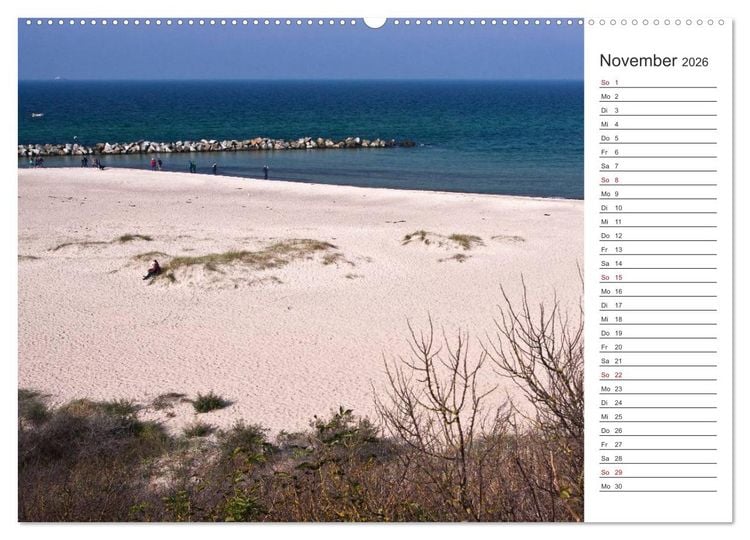 Produktbild: K&uuml;nstlerparadies Ahrenshoop (hochwertiger Premium Wandkalender 2026 DIN A2 quer), Kunstdruck in Hochglanz