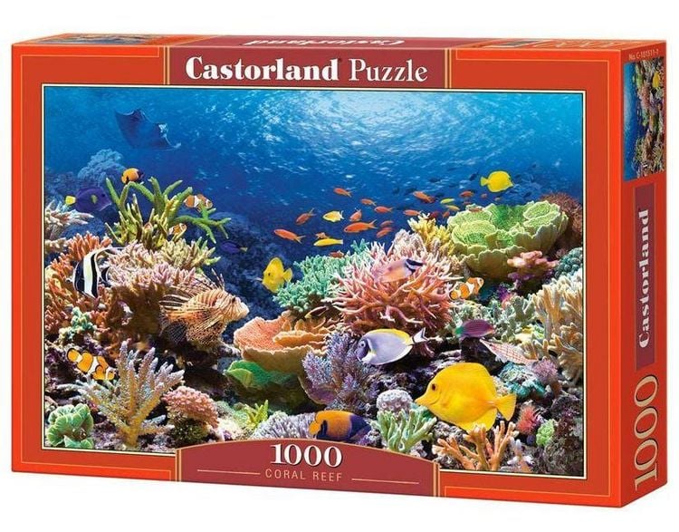Produktbild: Castorland 1000 Piece Jigsaw Puzzle, Coral Reef Fishes, Sealife, Ocean, Adult Puzzle, Castorland C-101511-2