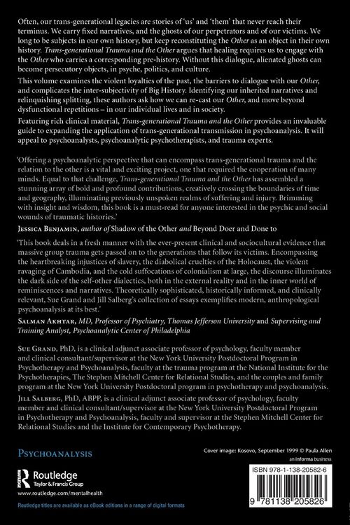 Produktbild: Trans-generational Trauma and the Other