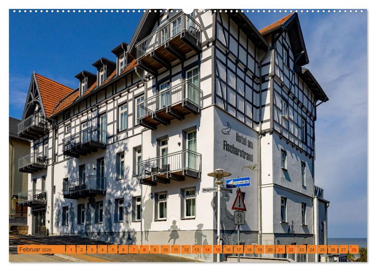 Produktbild: Mein Kaiserbad Bansin (hochwertiger Premium Wandkalender 2026 DIN A2 quer), Kunstdruck in Hochglanz