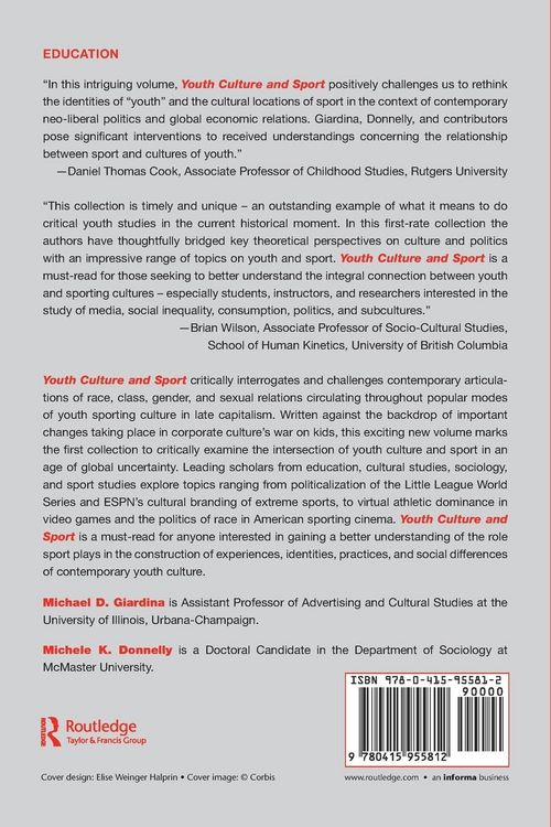 Produktbild: Youth Culture and Sport