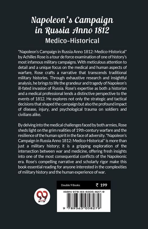 Produktbild: Napoleon's Campaign in Russia Anno 1812 Medico-Historical