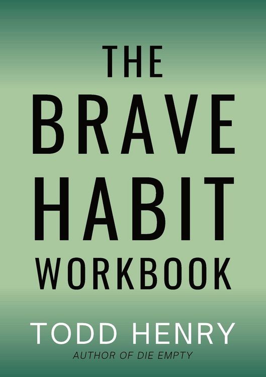Produktbild: The Brave Habit Workbook