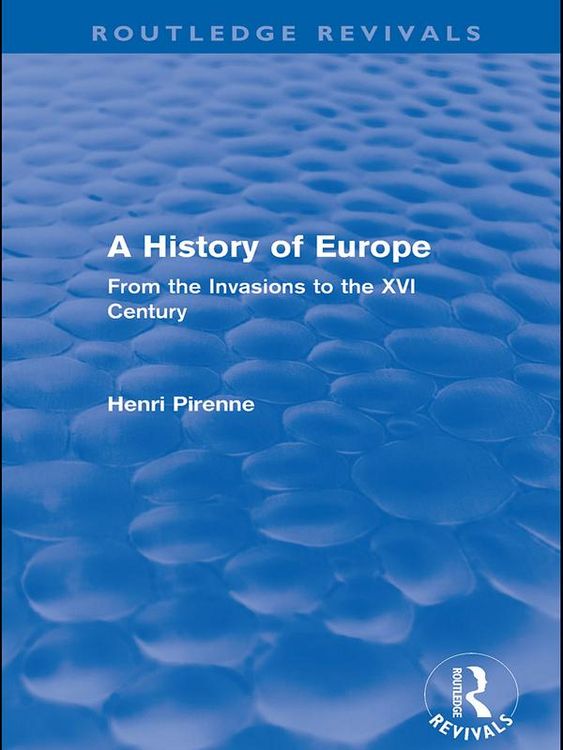 Produktbild: A History of Europe (Routledge Revivals)