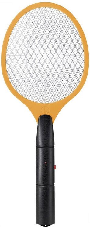 Produktbild: eSwatter LS-005 Fliegenklatsche Stromgitter (L x B x H) 460 x 180 x 32mm Schwarz/Orange 1St.