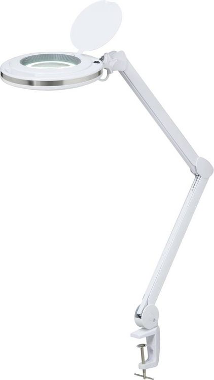 Produktbild: TOOLCRAFT TO-6839889 Tischklemme f&uuml;r Vergr&ouml;&szlig;erungsleuchte, 12,4 mm Stift 2021 Energieeffizienzklasse n.rel