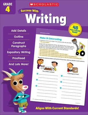 Produktbild: Scholastic Success with Writing Grade 4 Workbook