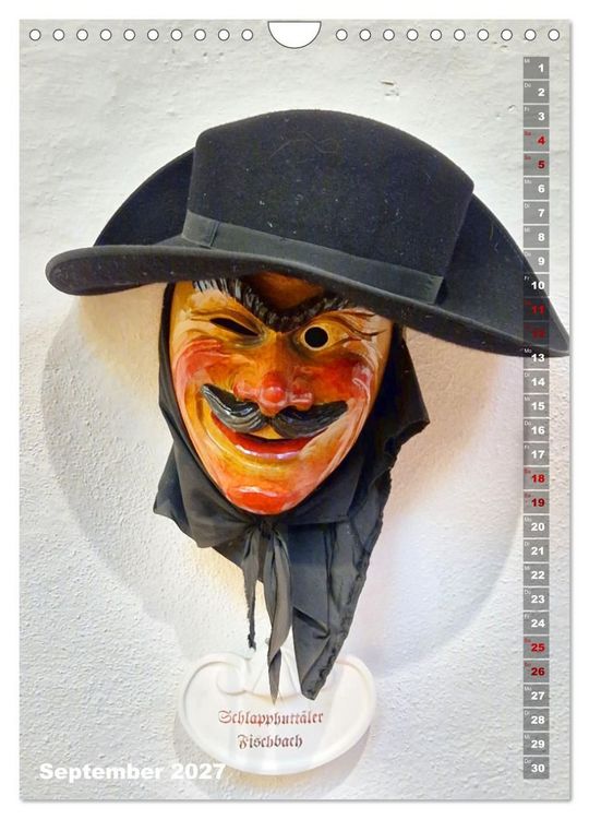 Produktbild: Leben, lachen, Narren (Wandkalender 2027 DIN A4 hoch), CALVENDO Monatskalender