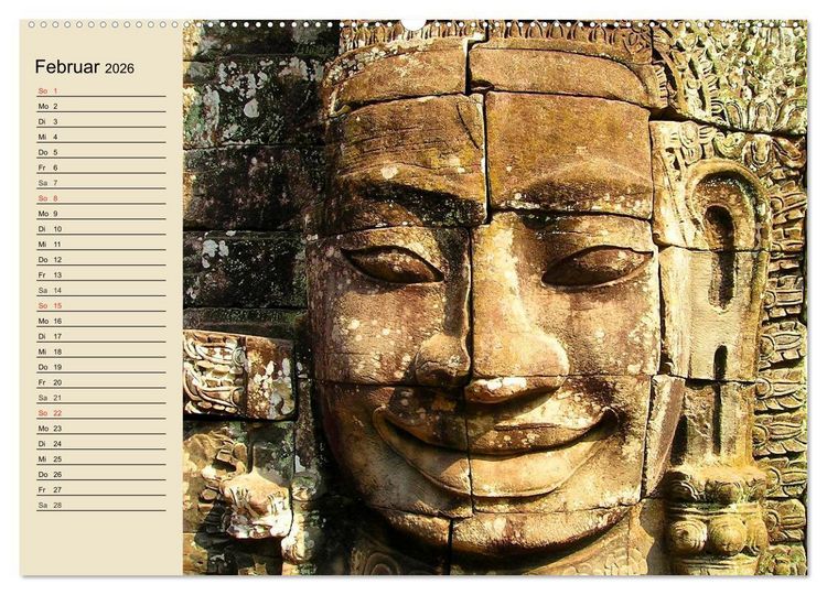 Produktbild: Kambodscha. Angkor Wat (Wandkalender 2026 DIN A2 quer), CALVENDO Monatskalender