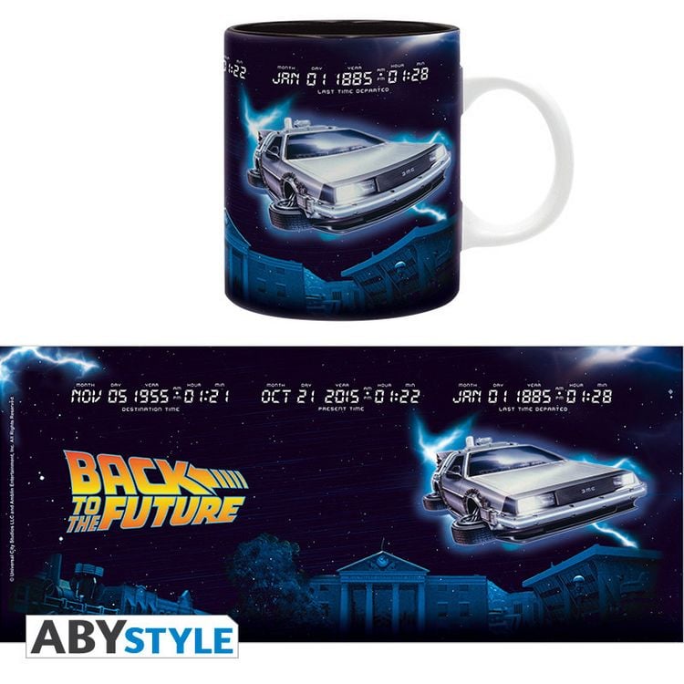 Produktbild: ABYstyle - Back To The Future Delorean 320 ml Tasse