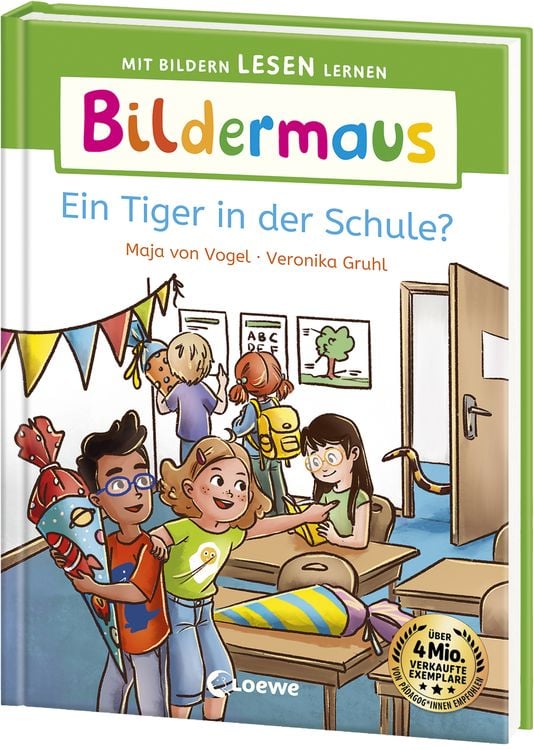 Bild vom Artikel Bildermaus - Ein Tiger in der Schule? vom Autor Maja von Vogel