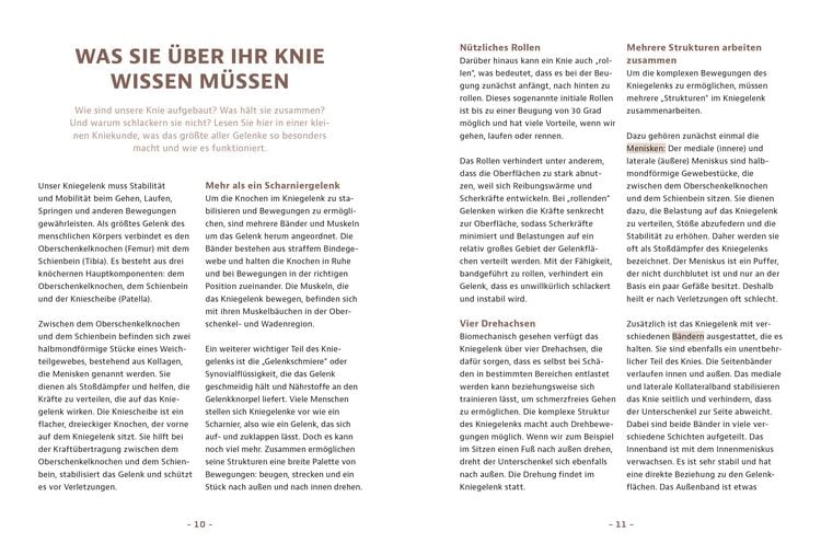 Produktbild: Schluss mit Knieschmerzen