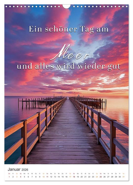 Produktbild: Meine Auszeit f&uuml;r die Seele (Wandkalender 2026 DIN A3 hoch), CALVENDO Monatskalender