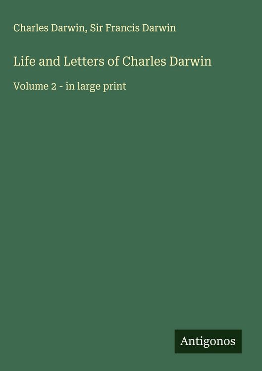 Produktbild: Life and Letters of Charles Darwin