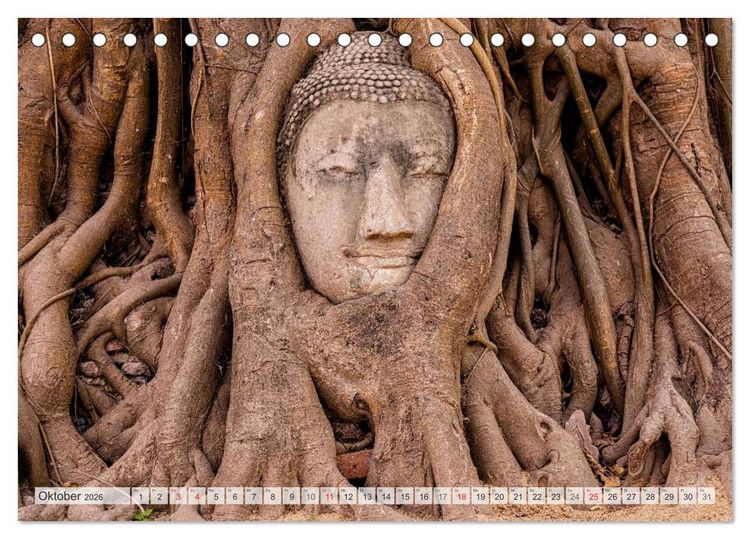 Produktbild: Thailand Impressionen (Tischkalender 2026 DIN A5 quer), CALVENDO Monatskalender
