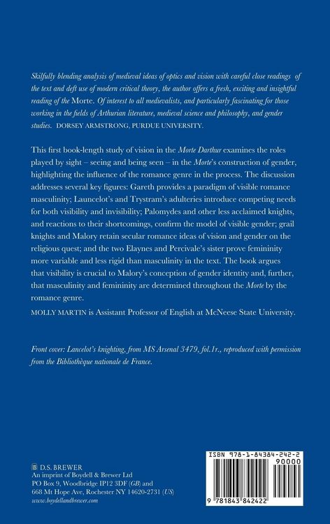 Produktbild: Vision and Gender in Malory's Morte Darthur