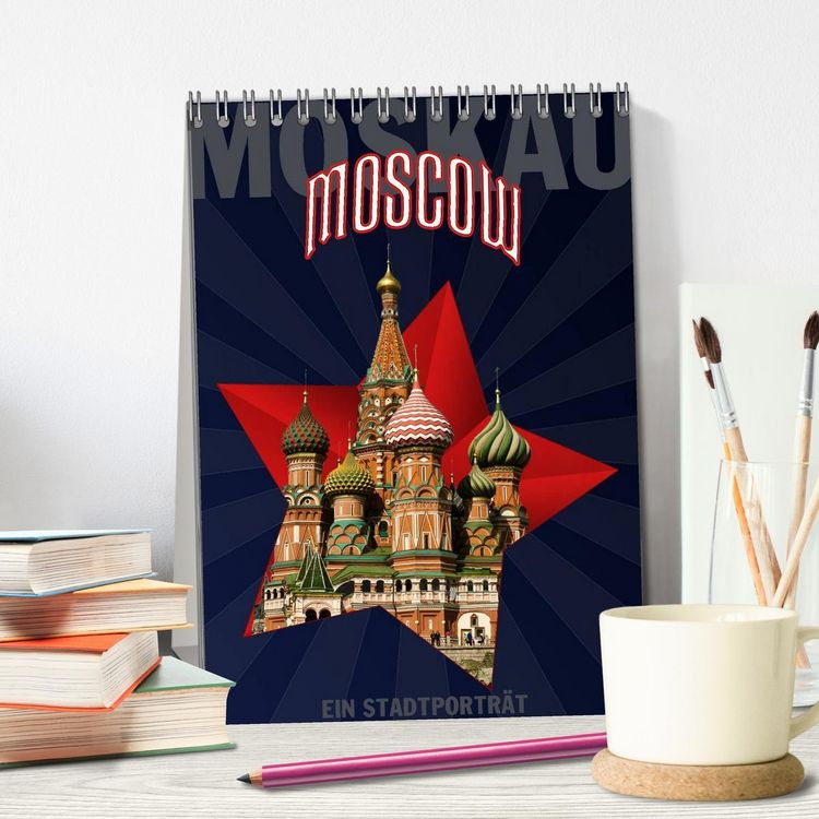 Produktbild: Moskau - Moscow - Ein Stadtportr&auml;t (Tischkalender 2026 DIN A5 hoch), CALVENDO Monatskalender