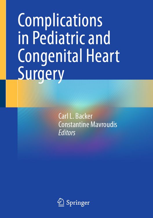 Produktbild: Complications in Pediatric and Congenital Heart Surgery