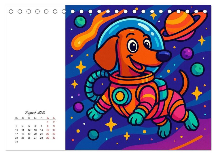 Produktbild: Pfoten, Pelz & Power-Jobs (Tischkalender 2026 DIN A5 quer), CALVENDO Monatskalender