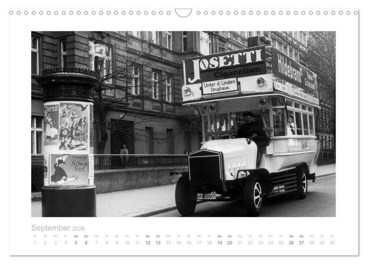 Produktbild: Unterwegs in Berlin - Wege durch die Stadt (Wandkalender 2026 DIN A3 quer), CALVENDO Monatskalender