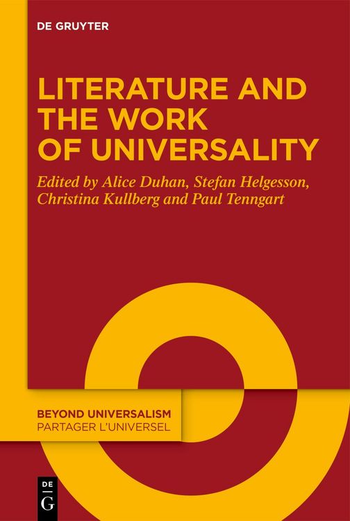 Produktbild: Literature and the Work of Universality