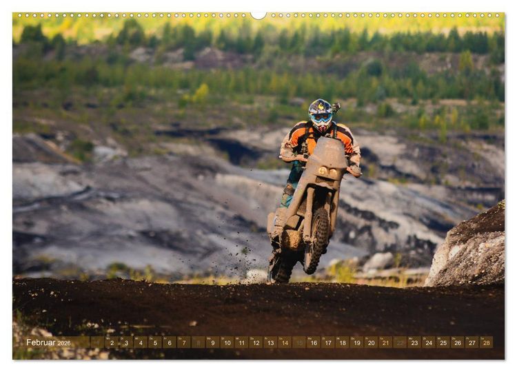 Produktbild: RALLYE RAID (Wandkalender 2026 DIN A2 quer), CALVENDO Monatskalender