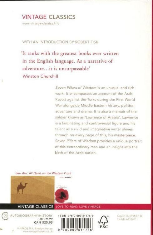 Produktbild: Seven Pillars of Wisdom