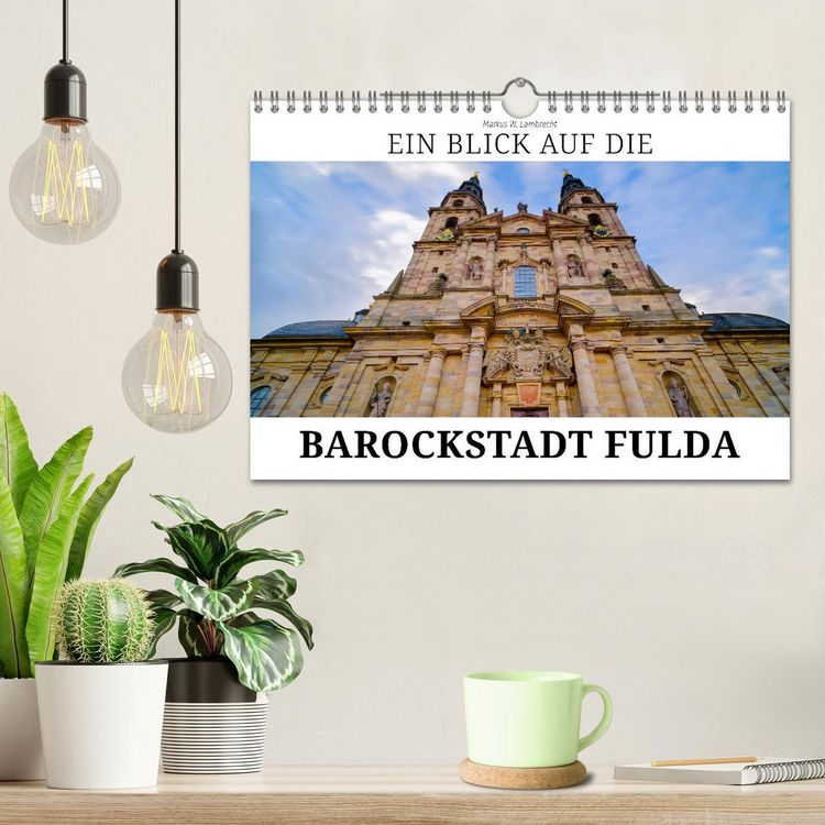 Produktbild: Ein Blick auf die Barockstadt Fulda (Wandkalender 2026 DIN A4 quer), CALVENDO Monatskalender