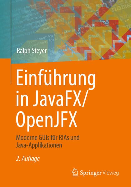 Produktbild: Einf&uuml;hrung in JavaFX/OpenJFX
