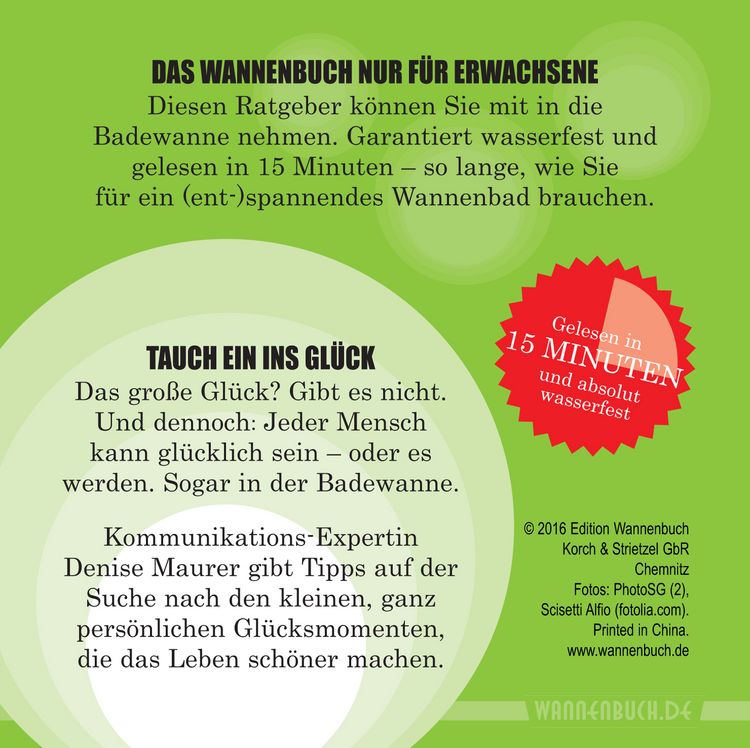 Produktbild: Tauch ein ins Gl&uuml;ck