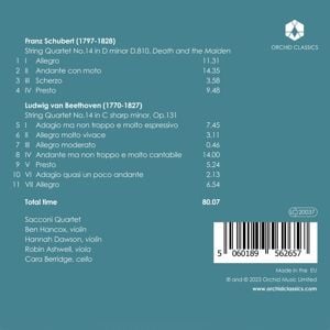 Produktbild: Sacconi Quartet