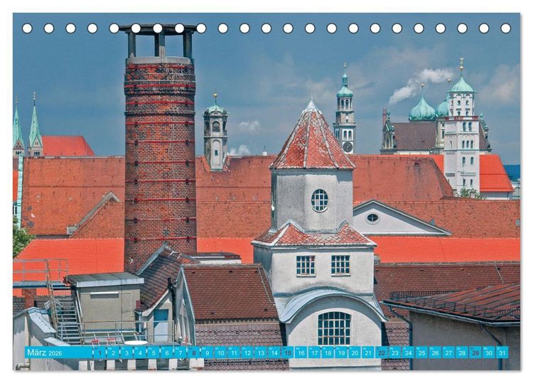 Produktbild: Da schau her &ndash; Auxburg (Tischkalender 2026 DIN A5 quer), CALVENDO Monatskalender