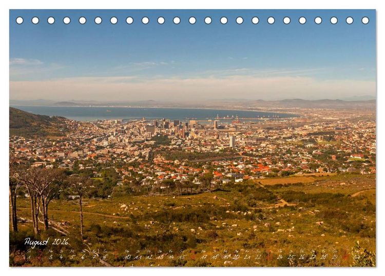 Produktbild: Am Kap von S&uuml;dafrika (Tischkalender 2026 DIN A5 quer), CALVENDO Monatskalender
