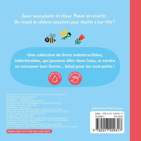 Produktbild: Mes premi&egrave;res comptines