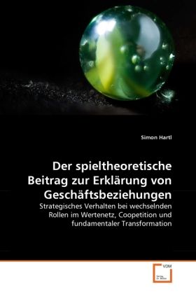 Produktbild: Hartl, S: Der spieltheoretische Beitrag zur Erkl&auml;rung von Ge