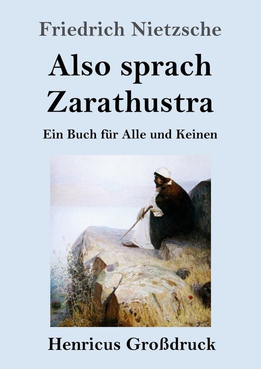Produktbild: Also sprach Zarathustra (Gro&szlig;druck)