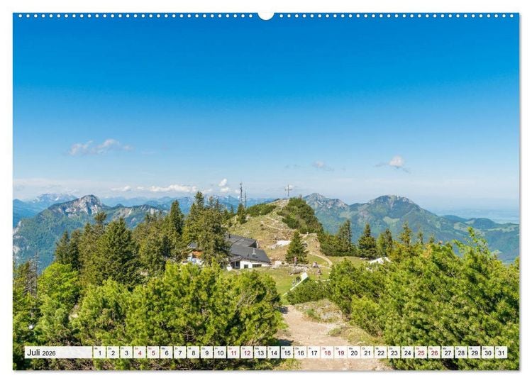 Produktbild: Der Rauschberg (hochwertiger Premium Wandkalender 2026 DIN A2 quer), Kunstdruck in Hochglanz