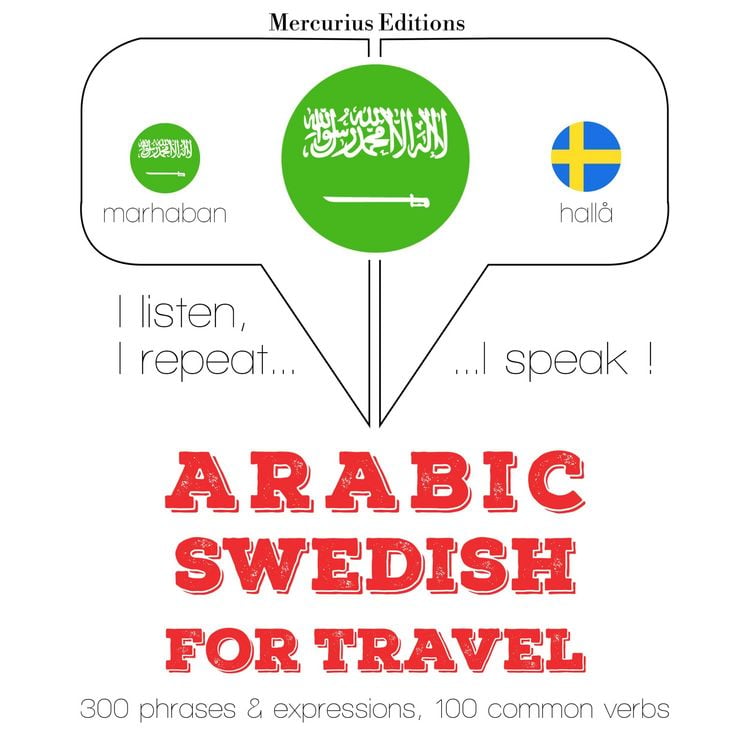 Produktbild: Travel words and phrases in Swedish