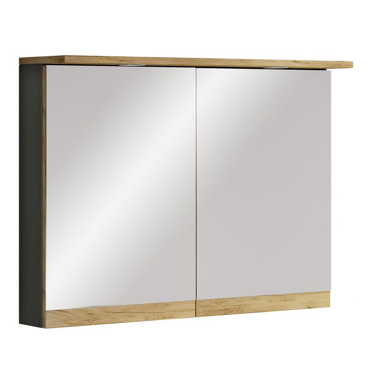 Produktbild: LED Bad Spiegelschrank Steckdose 59x80x23 Cosila