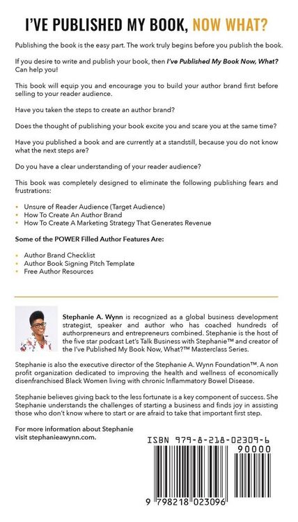 Produktbild: I've Published My Book, Now What?