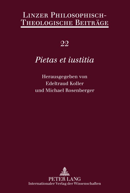 Produktbild: &laquo;Pietas et iustitia&raquo;
